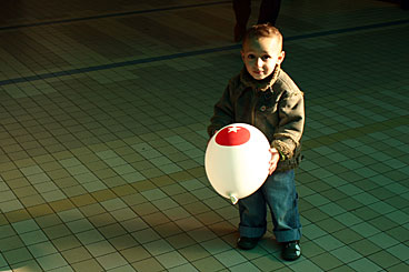 Jongetje met een ballon